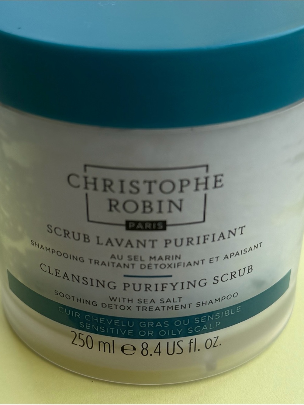 Christophe Robin Cleansing Purifying Scrub Shampoo - 250ml / 8.4 fl. oz.
